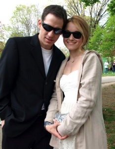 Newlyweds Chris and Erin Goodwin.